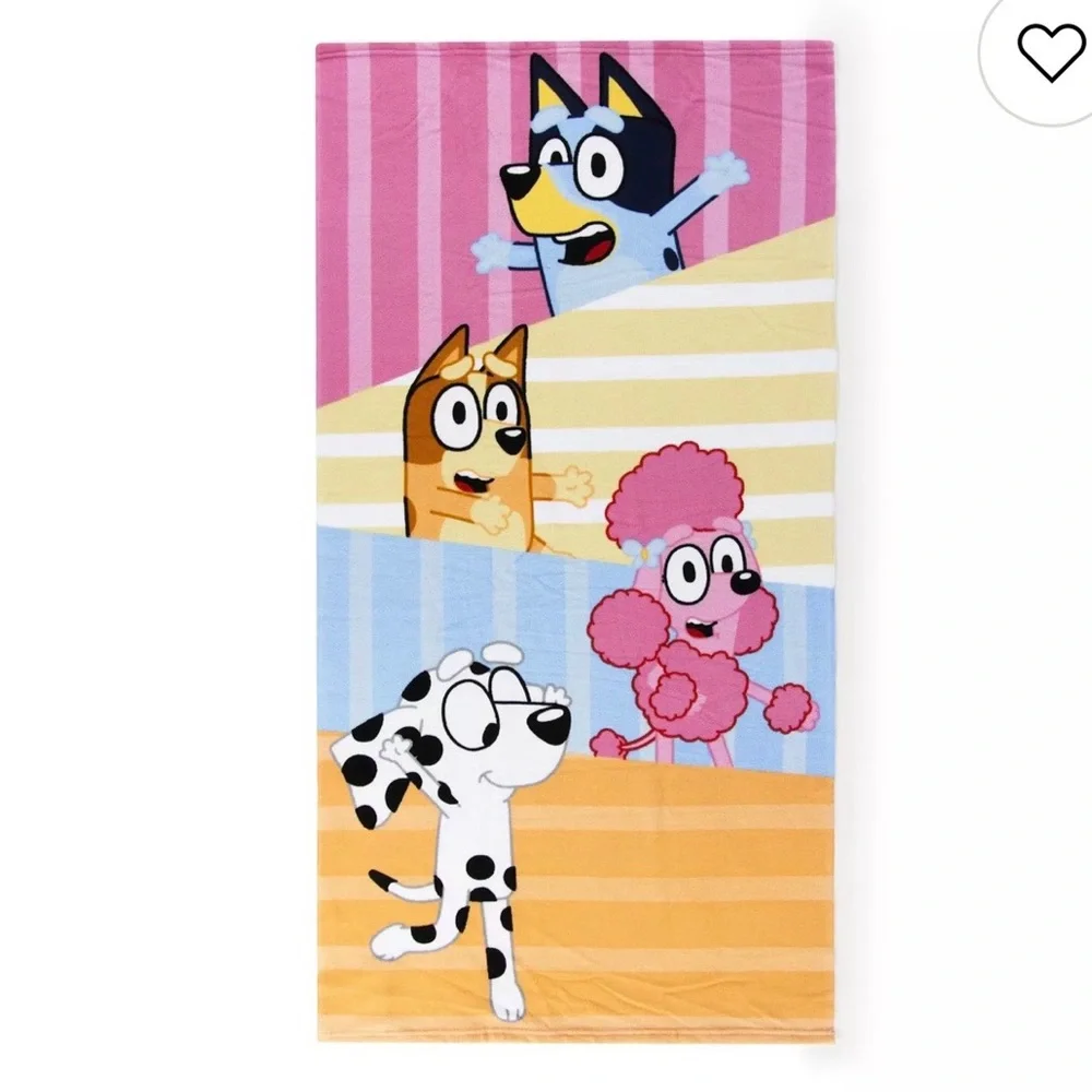 Bluey Bath Towel and Sponge Set